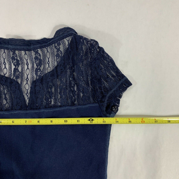 Aropostale Womens Top Blue Sz S/P - Picture 3 of 3